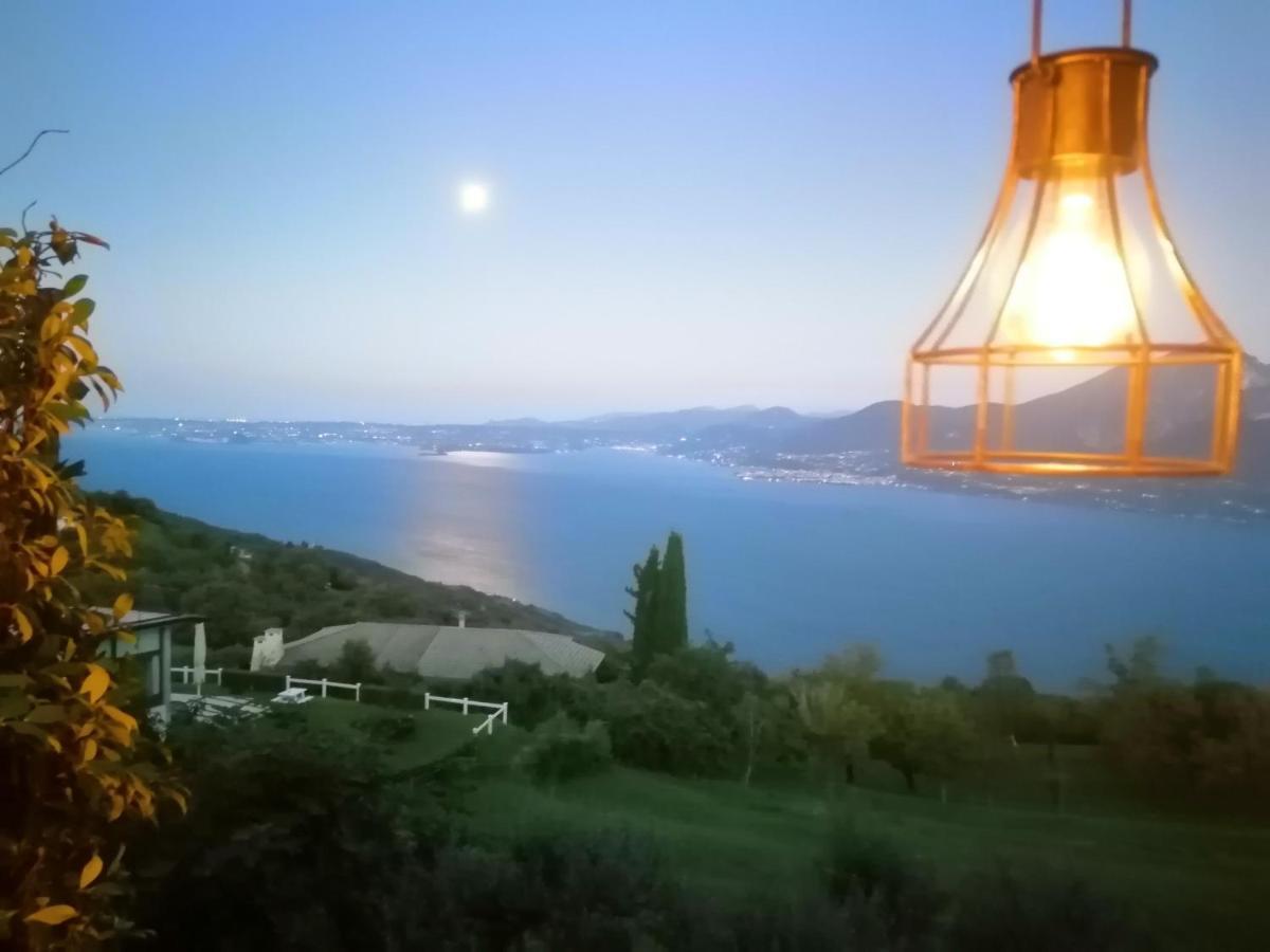 Beb Da Paolo Con Vista Lago San Zeno di Montagna Eksteriør bilde